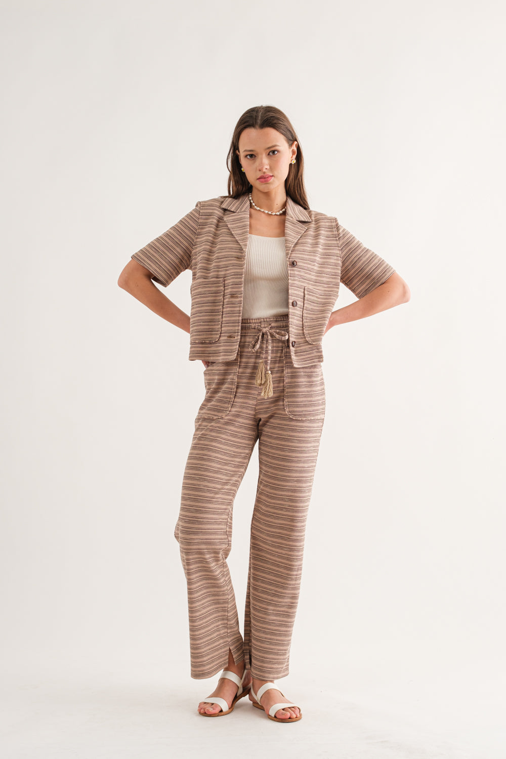Tassel Tie Pants