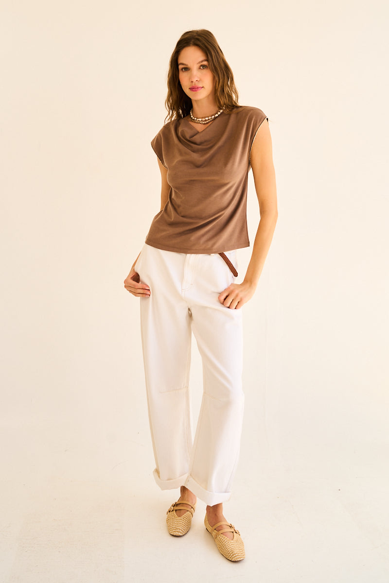 Bejeweled-Sleeveless Top