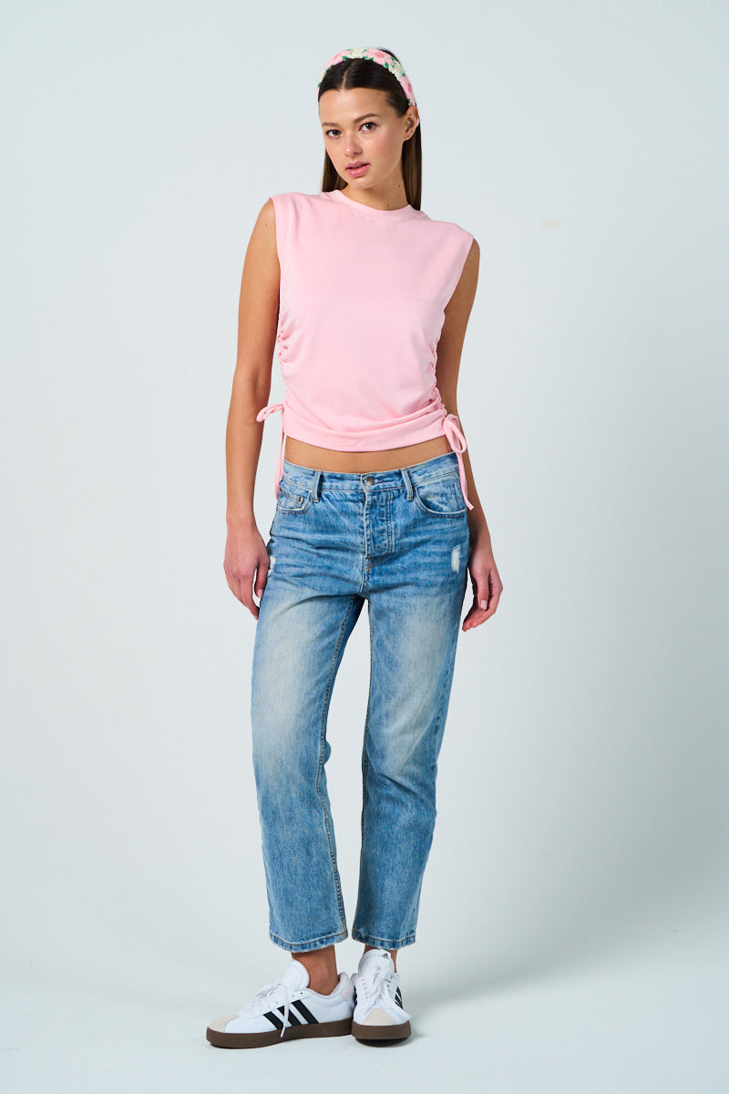 Soft-Cinched Blouse