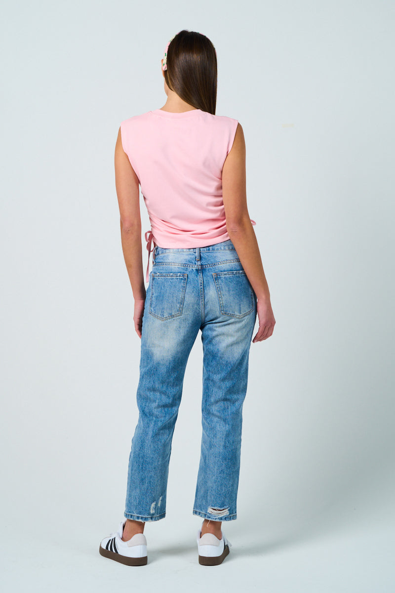 Soft-Cinched Blouse