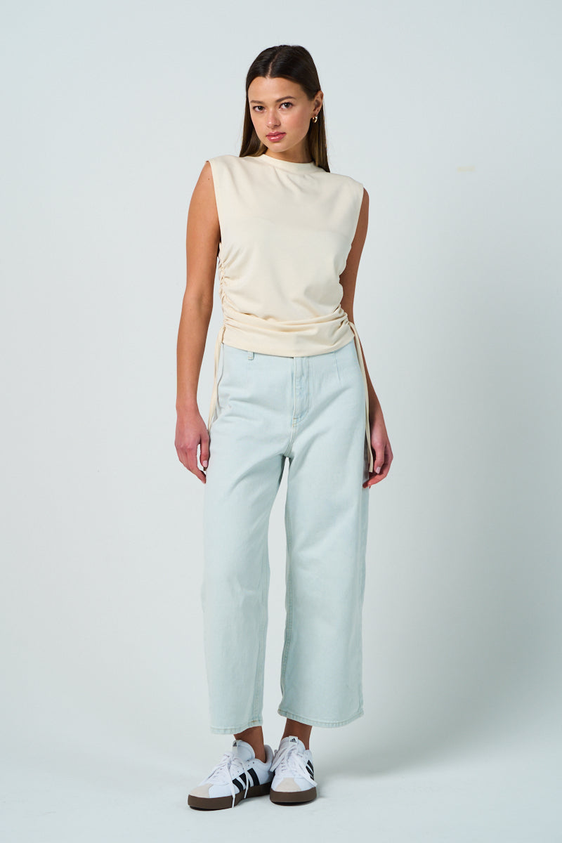 Soft-Cinched Blouse