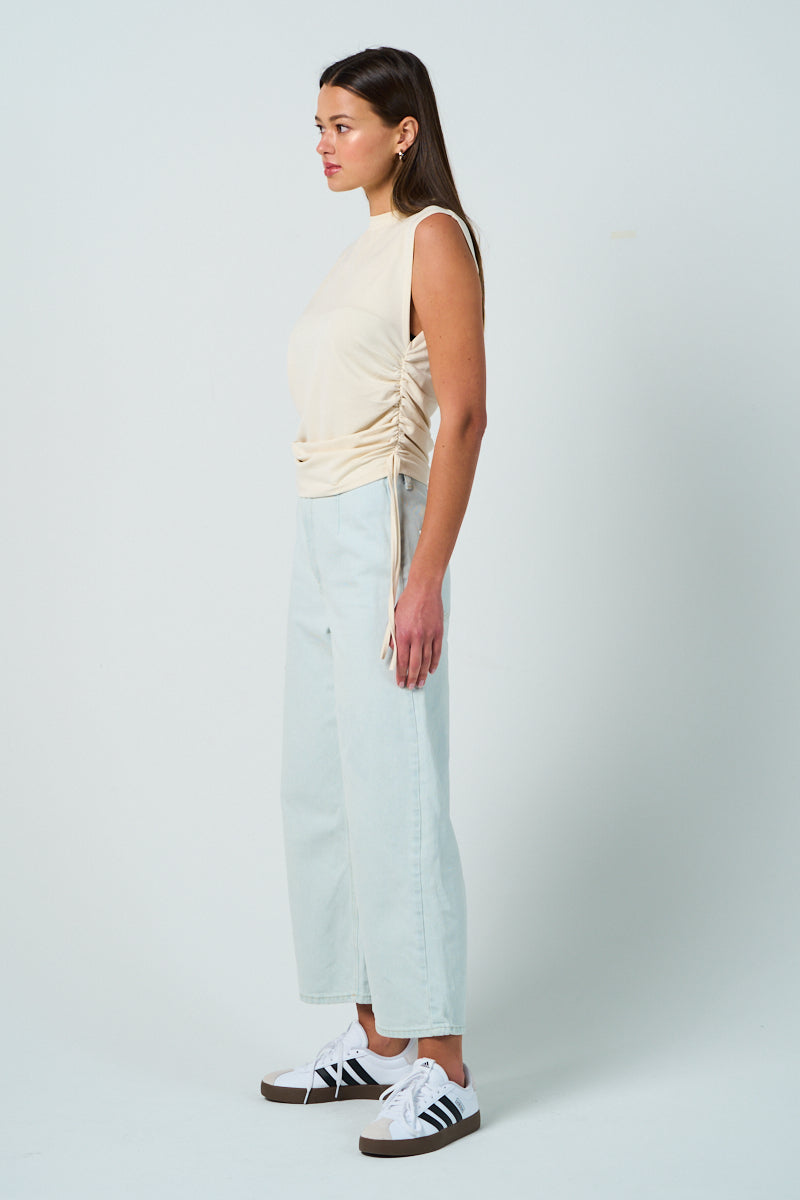 Soft-Cinched Blouse