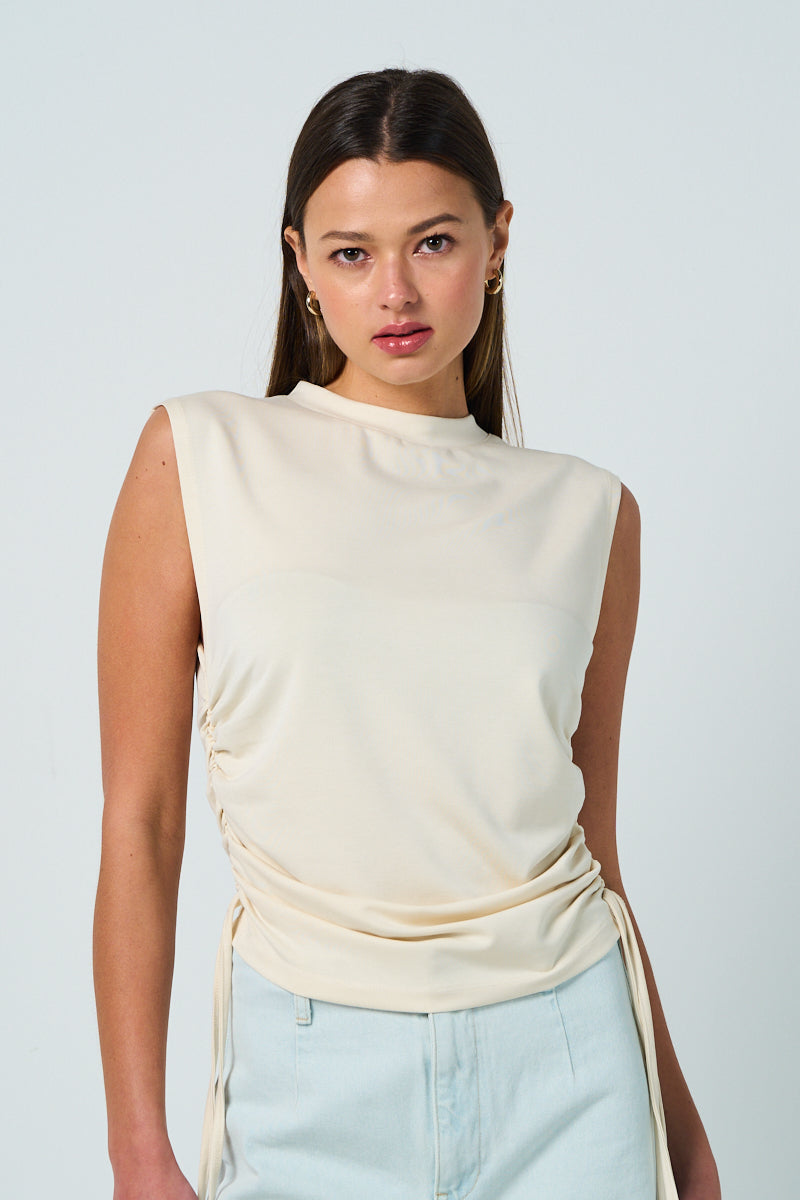 Soft-Cinched Blouse