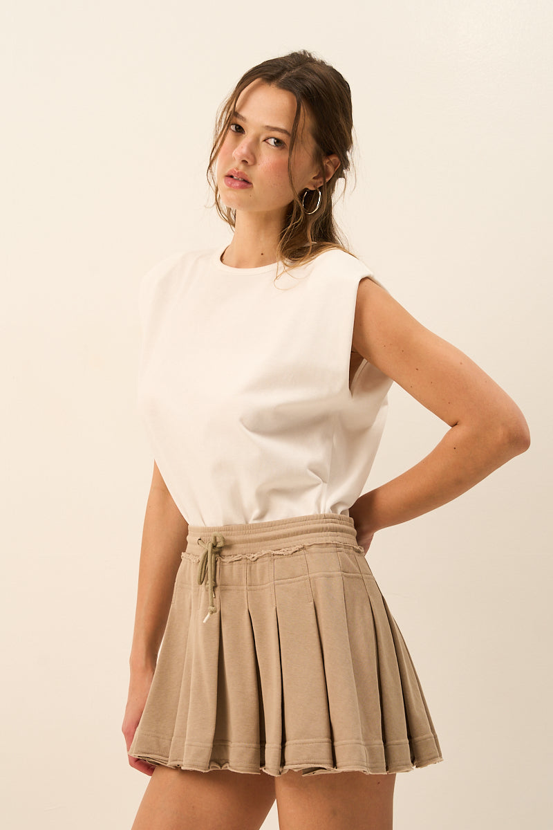 Pretty Pleated Please Pull On Dress