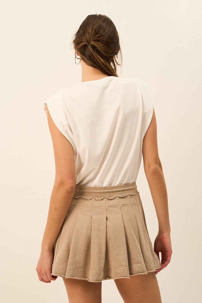 Pretty Pleated Please Pull On Dress