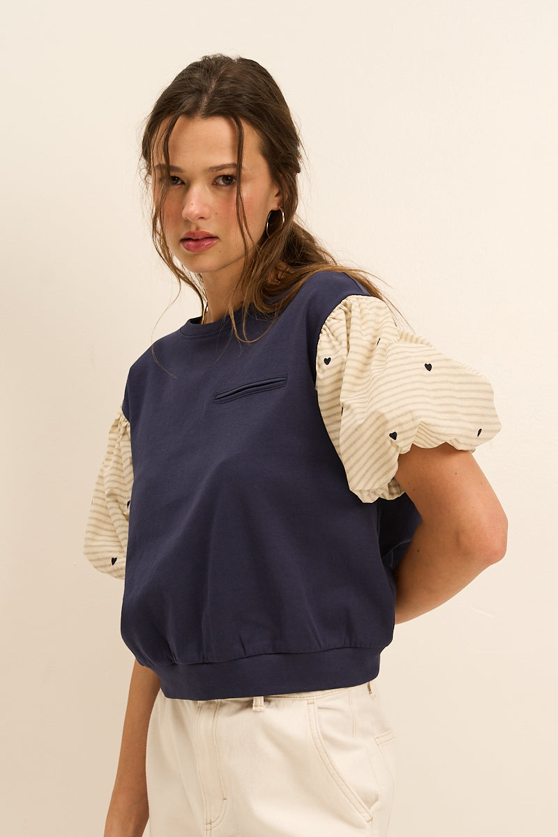 Cinderella Puff Sleeve Top