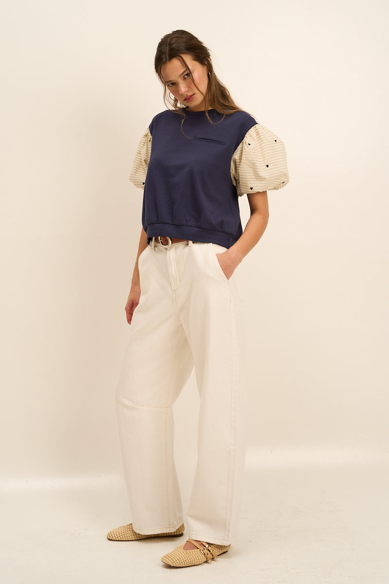 Cinderella Puff Sleeve Top