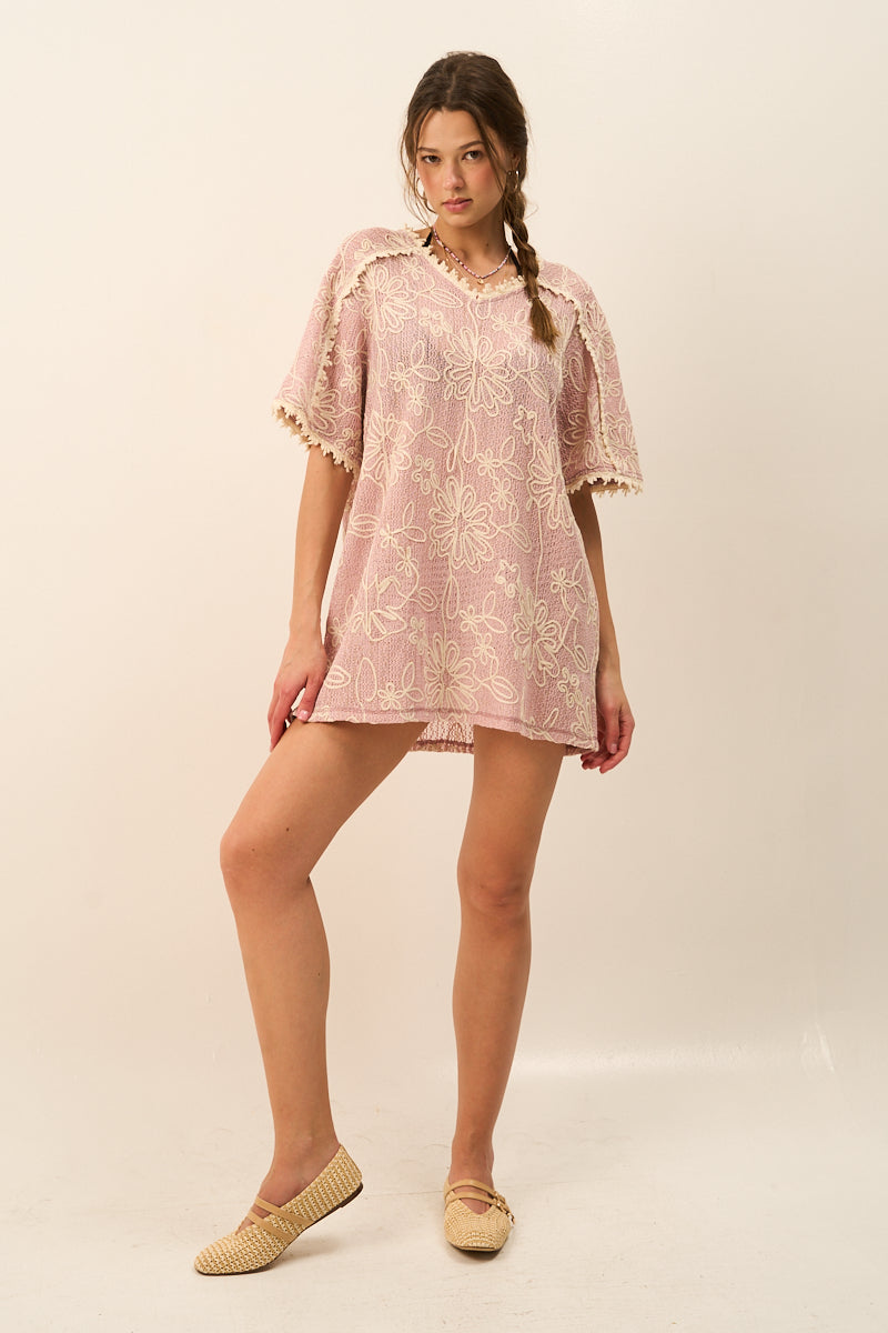 Summer Bloom Cover-Up Dress