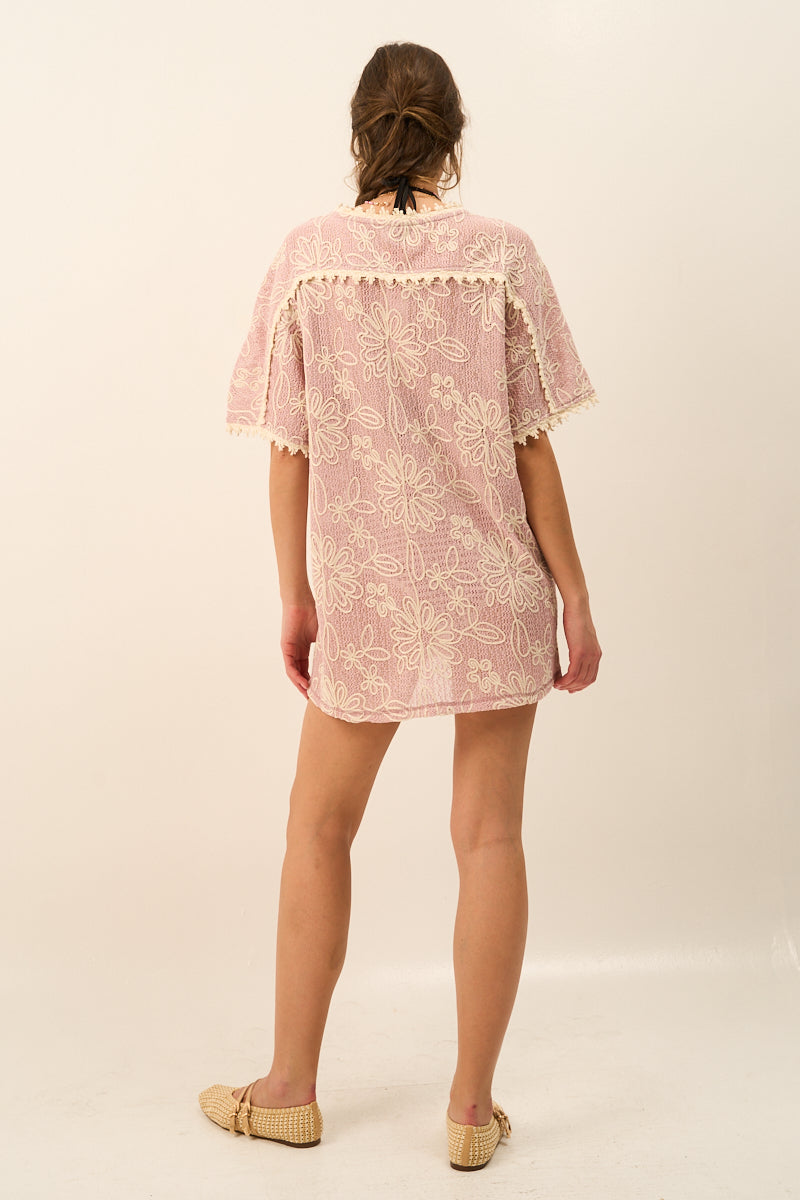 Summer Bloom Cover-Up Dress