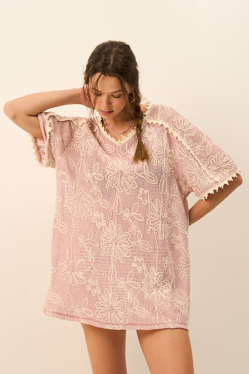 Summer Bloom Cover-Up Dress