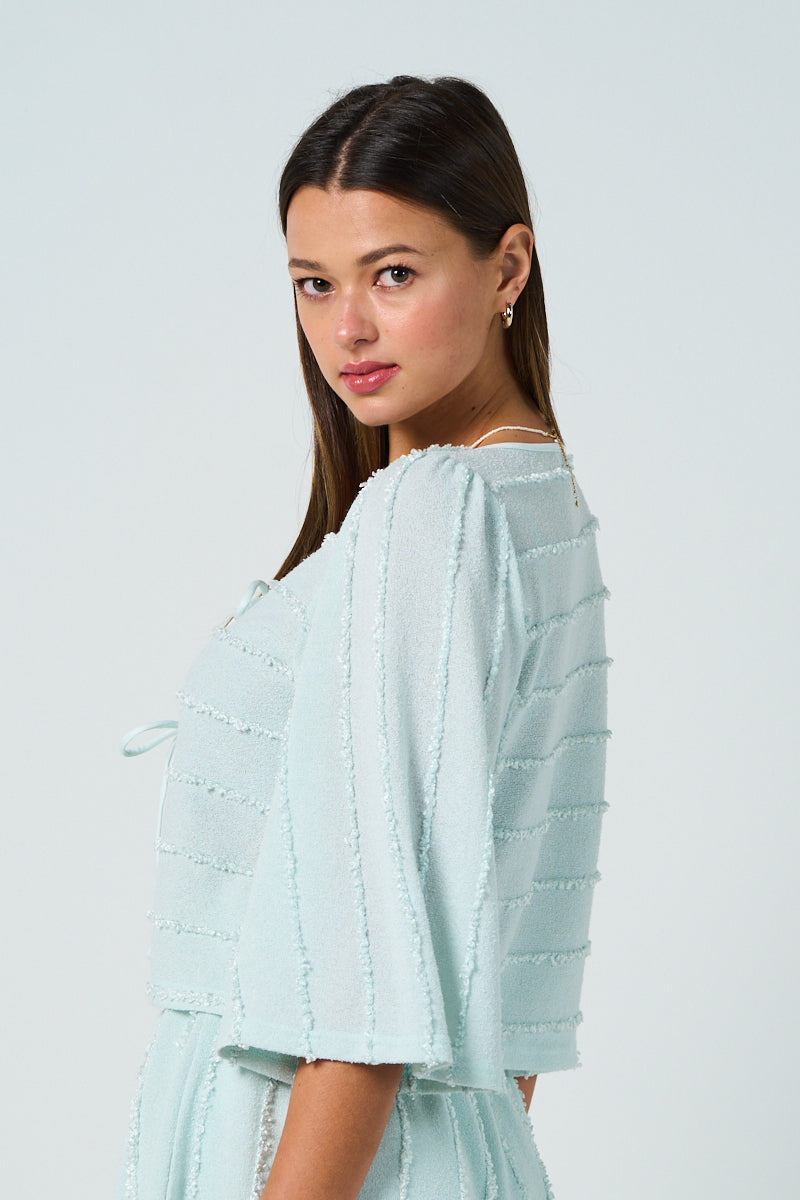 Minty Lace-Up Set