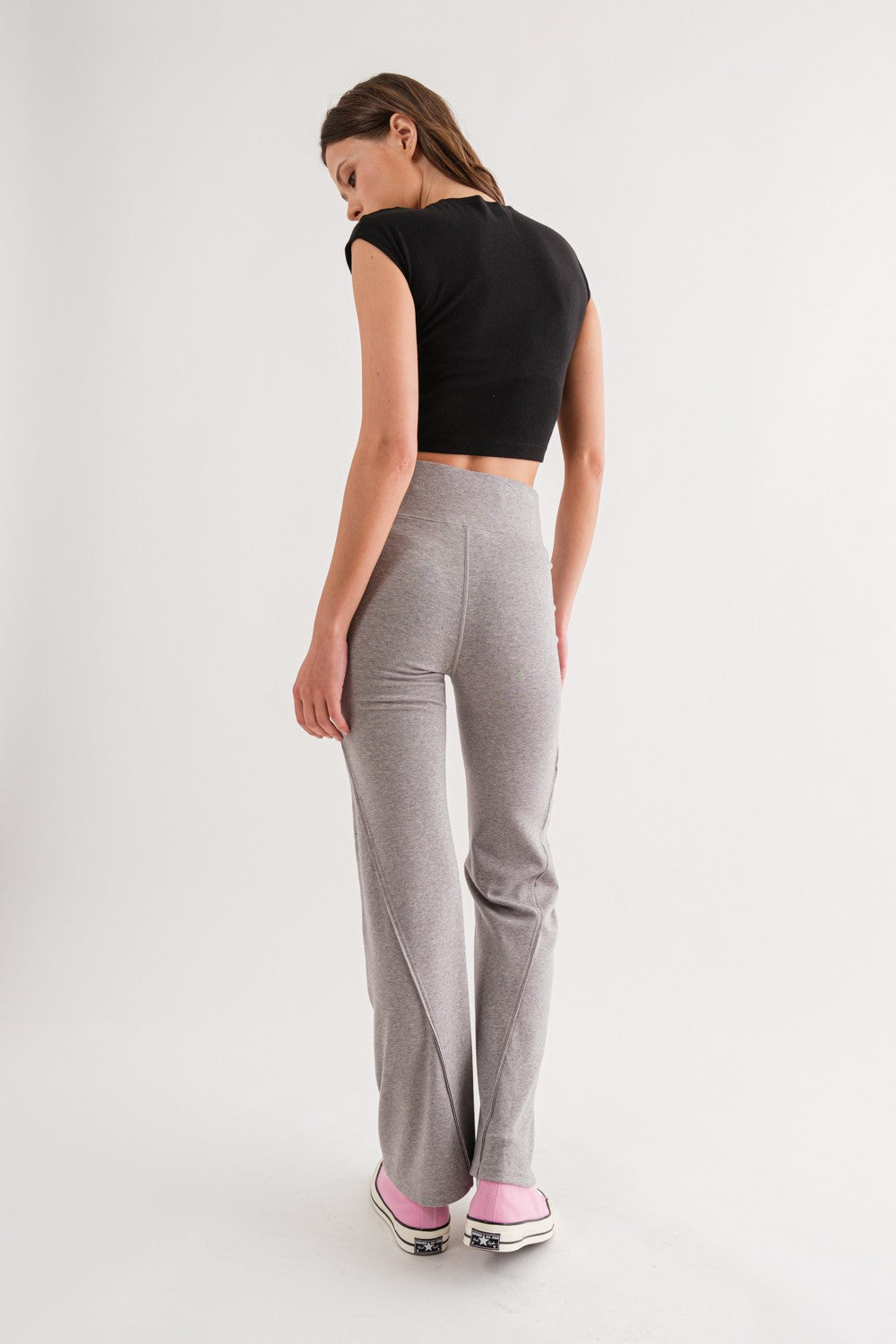 Wide-Leg Flare Leggings