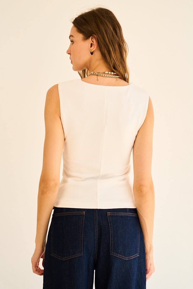 Simply White Tank