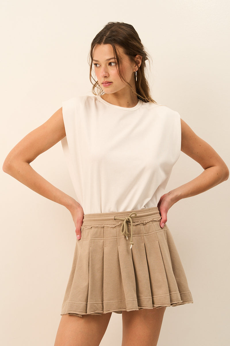 Pretty Pleated Please Pull On Dress
