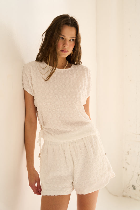 Side-Ties & Shorts Set