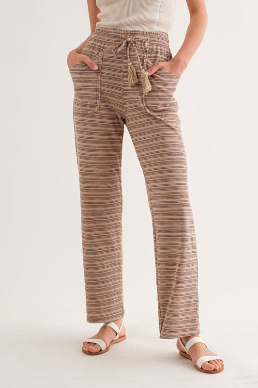 Tassel Tie Pants